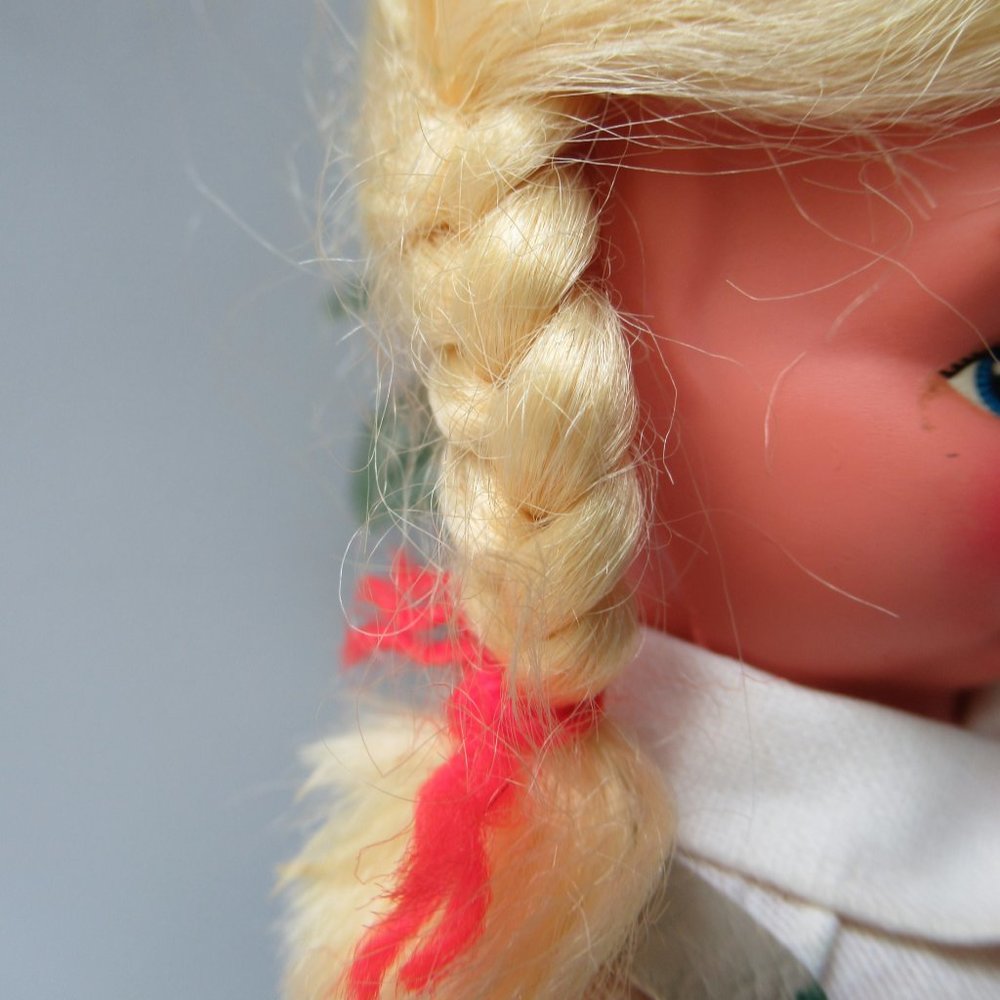 Celluloid Small Collectible Doll in a National Bavarian Costume - Picture 12 of 16